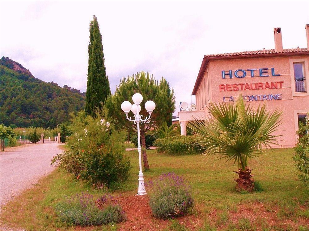 Hotel La Fontaine Vidauban Exterior foto