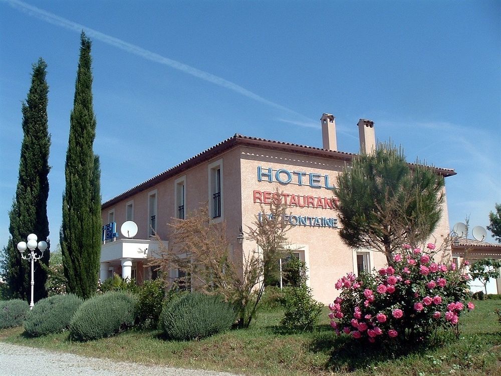 Hotel La Fontaine Vidauban Exterior foto